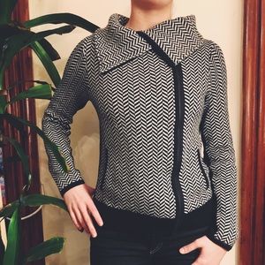 Sparrow Asymmetrical Chevron Sweater